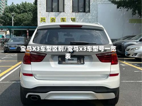 宝马X3车型区别/宝马x3车型号一览表