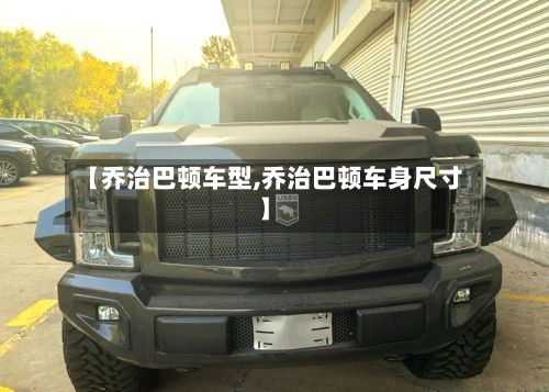 【乔治巴顿车型,乔治巴顿车身尺寸】-第3张图片