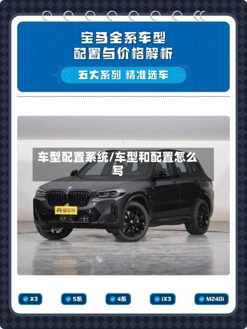 车型配置系统/车型和配置怎么写