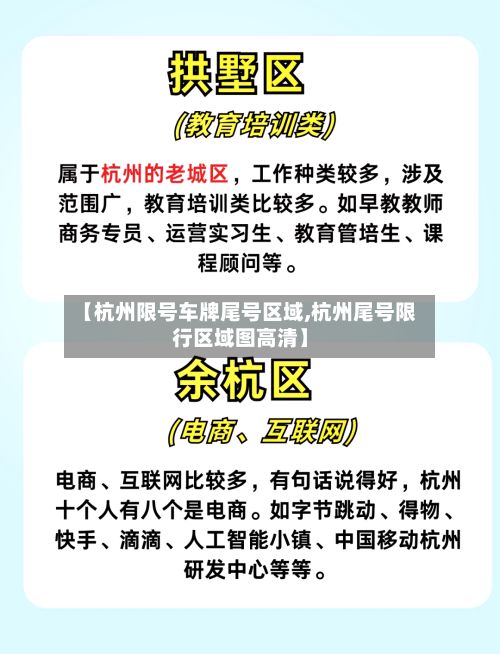 【杭州限号车牌尾号区域,杭州尾号限行区域图高清】-第3张图片